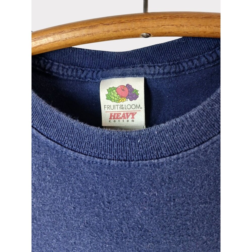 Fruit Of The Loom Original Durty Nellys Ireland Navy Blue T Shirt Size L Tee Pub - Picture 3 of 8